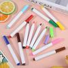 12pcs Colorful Liquid Chalk, Dust-free Erasable Fluorescent Light Board Pen, Graffiti Painting Blackboard Pen