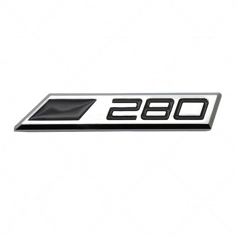1Pc Metal Premium Car Front Grille Badge Side Door Fender Rear Trunk Emblem Badge Sticker Decal 1# Badge Sticker