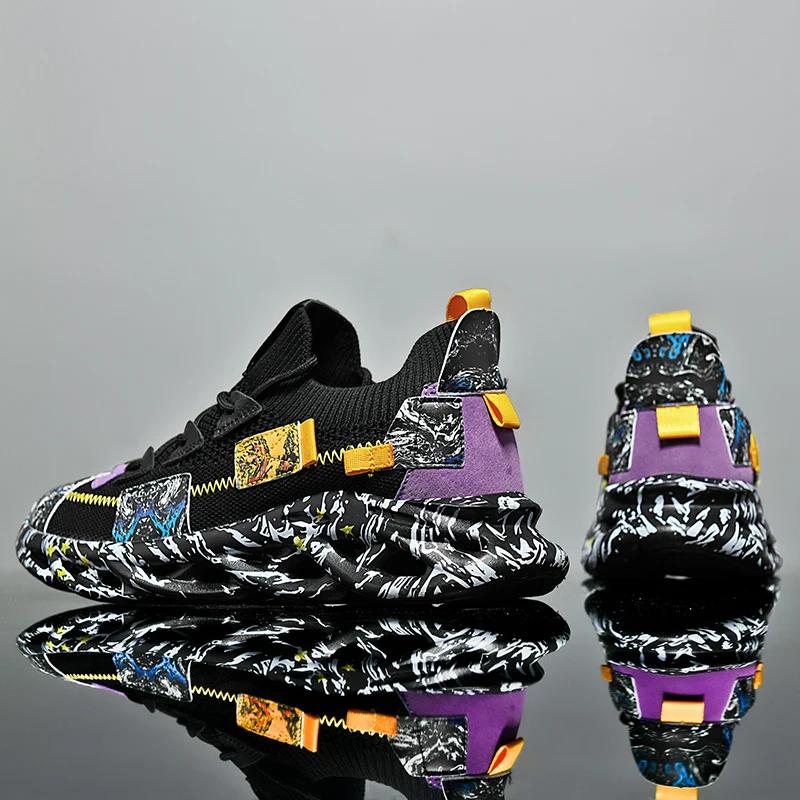 Shoes Men Sneakers Male Casual Mens Shoes Tenis Luxury Shoes Trainer Race Breathable Shoes Fashion Loafers Running Shoes for Men