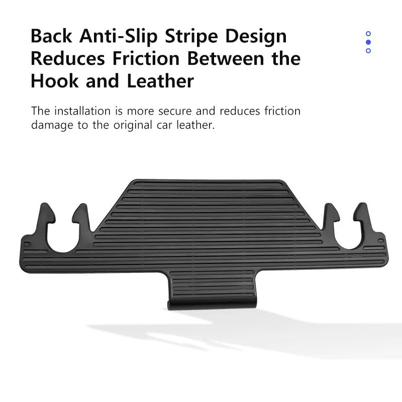 Car Rear Seat Hook for Tesla Model 3 Y ABS Headrest Hanger Car Seat Organizer Holder Interior Storage Fastener Clip Accessories