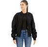 Women's Bomber Padded Jacket (D24258-C935-6484) Black