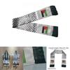 Premium Quality Palestinian Flag Scarf 14*130cm Double Layered Design