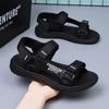 Yaz Yeni Erkek Moda Sandaletleri Erkek Roma Sandaletleri Pu Günlük Sandalet Erkek Ayakkabıları Nefes Alabilir Spor Plaj Ayakkabıları Günlük Sandalet Büyük Beden 38-47