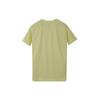 New Era Letter Print Classic T-Shirt Unisex tops Yellow Green 12354455