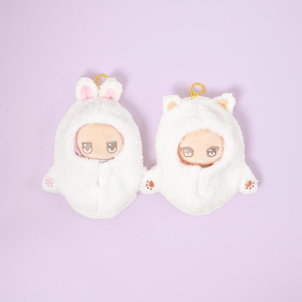 Tsunagurumin (White Rabbit) OTGS-RB-WH Oshikatsu Oshi Plush Toy Plush Toy Clothing Kigurumi