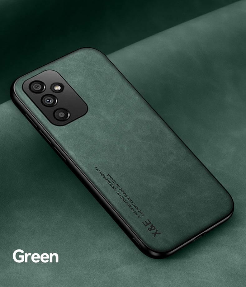 Luxusní kožené pouzdro pro Samsung Galaxy A55 5G A35 A15 A25 A54 A34 A14 A52 A12 A51 A53 A13 A33 nárazuvzdorné magnetické silikonové pouzdro