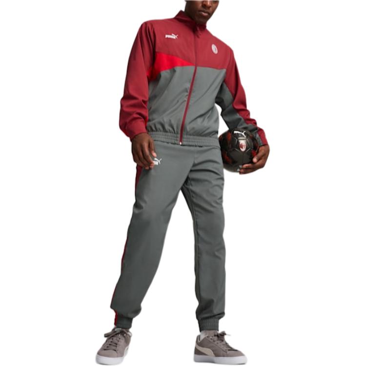 Puma X AC MILAN , LIANMINGKUAN Jackets & Coats Men's Dark Gray 777100-01