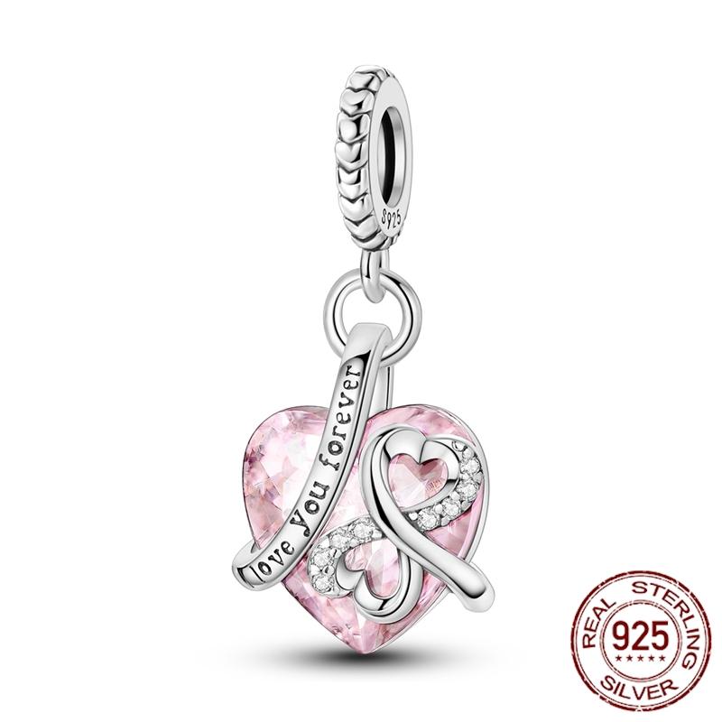 Copper Dragon Firefly Butterfly Puppy Heart Plane Travel Charms Fit Original Bracelet Zircon For Women Gift Gift