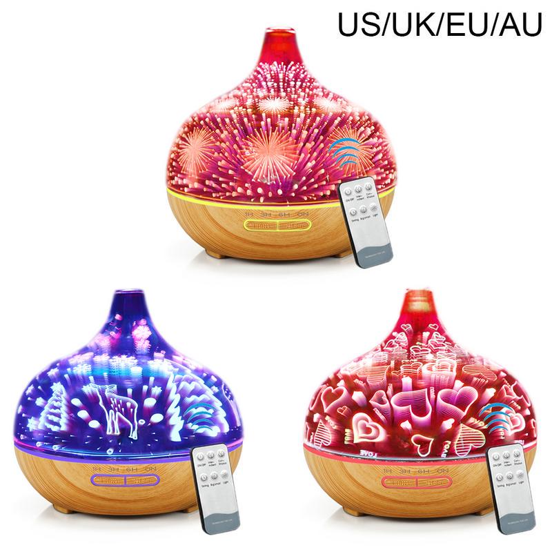 Aroma Humidifier Aromatherapy 3d Colorful Aromatherapy Night Light