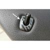 For BMW X5 E70 2008-2013 Carbon Fiber Steel Inner Door Lock Down Bolt Ring Trim