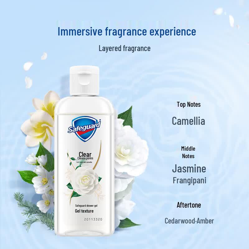 Safeguard Gentle Care Camellia Scent Body Wash 3-Pack