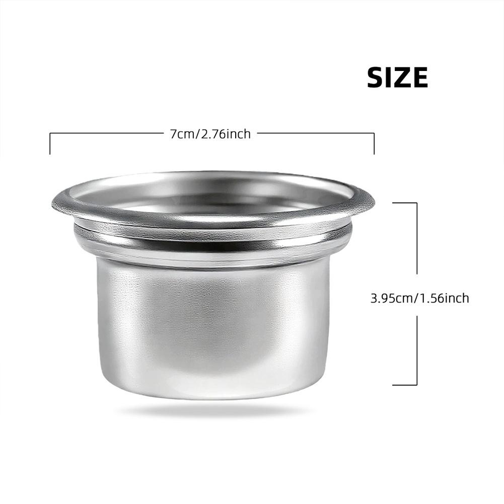 

58mm stainless steel coffee filter basket with For 4 cup capacity compatible with espresso machine portafilters China Mainland