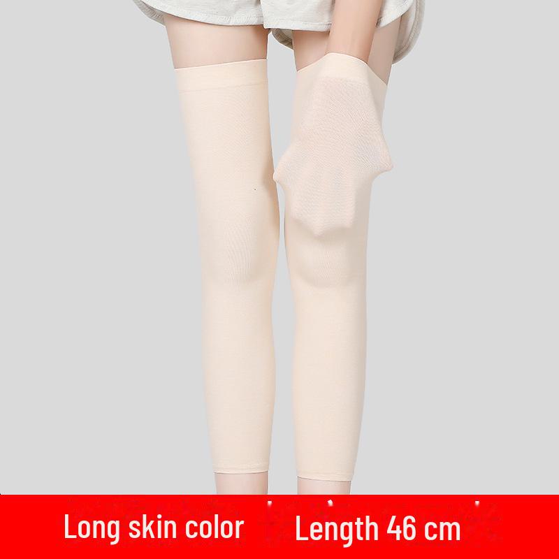 Unisex Thin Summer Knee Pads for Sports and Cold Legs