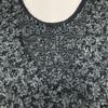IRENE 25 Years Charcoal Gray 27S85004 Tweed Knit Dress Dress 36 Charcoal grayUsed