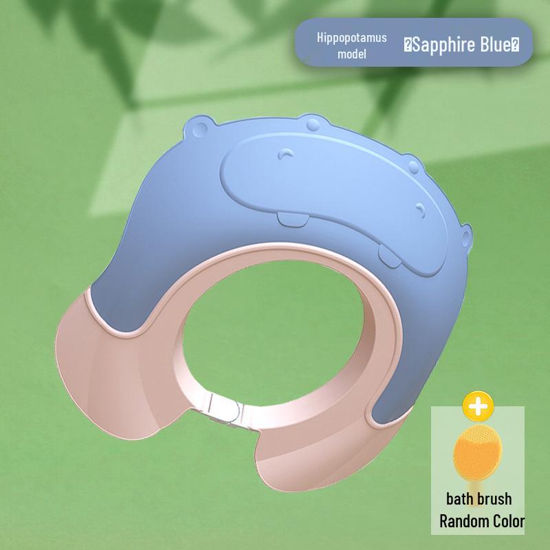 Baby Shampoo Cap: Waterproof Infant Bath Shield with Ear Protection