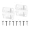 4 Pack Cooler Plastic Hinges With Screws Set, Cooler Hinges Replacement Parts, For Camping Coolers