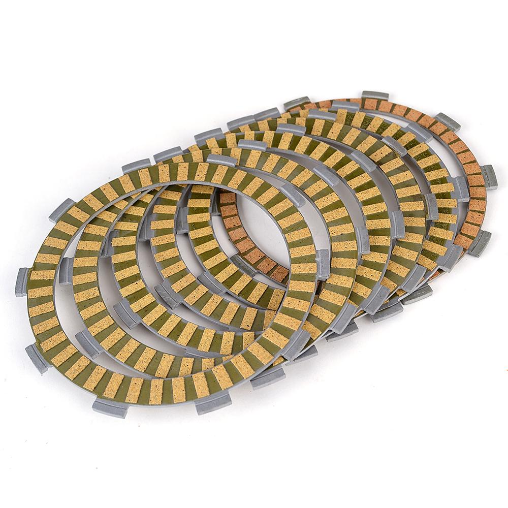Clutch Friction Disc Plates for Honda Steed 400 NV400 CJ CK CS CV NT400 Bros 400 NC25 VT500 ED EF VRX400T NC33 NV400 Shadow