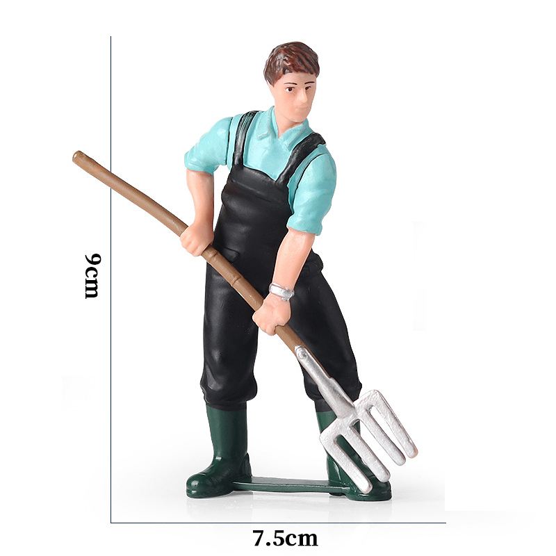 Model Doll Professional Toys Simulate Farm Pasture Decoration Plastic Material