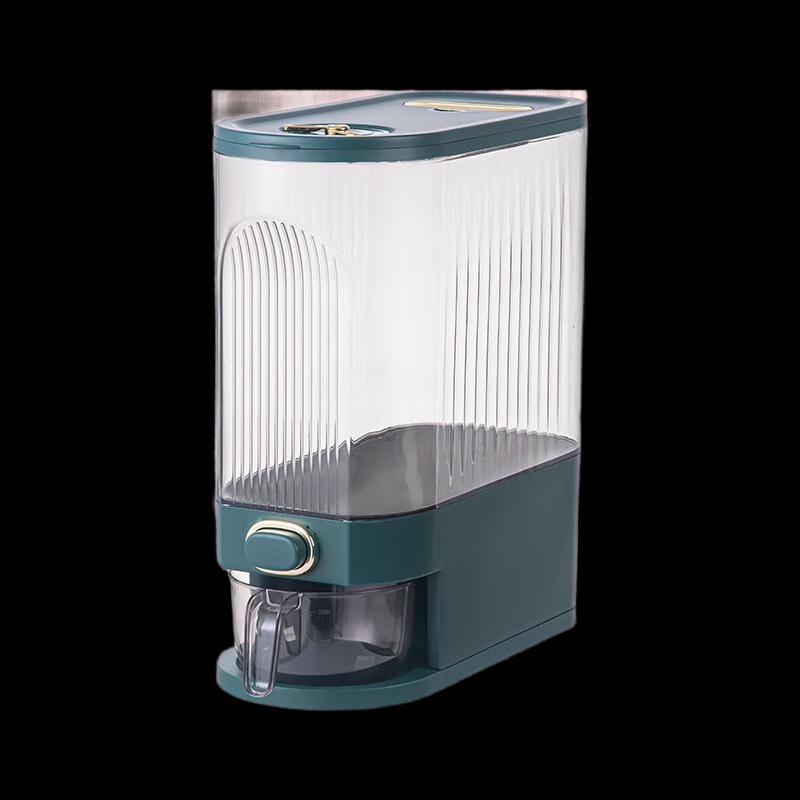 Tyrol Large Green Slim PET Grain Storage Dispenser