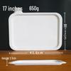 Xiyi 17-inch Rectangular Melamine Serving Tray