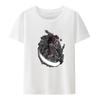 Kitsune Fury Portrait Comfortable Shirts And Blouses Ulzzang Breathable Unisex Clothes Streetwear Roupas Popular Leisure  Tops