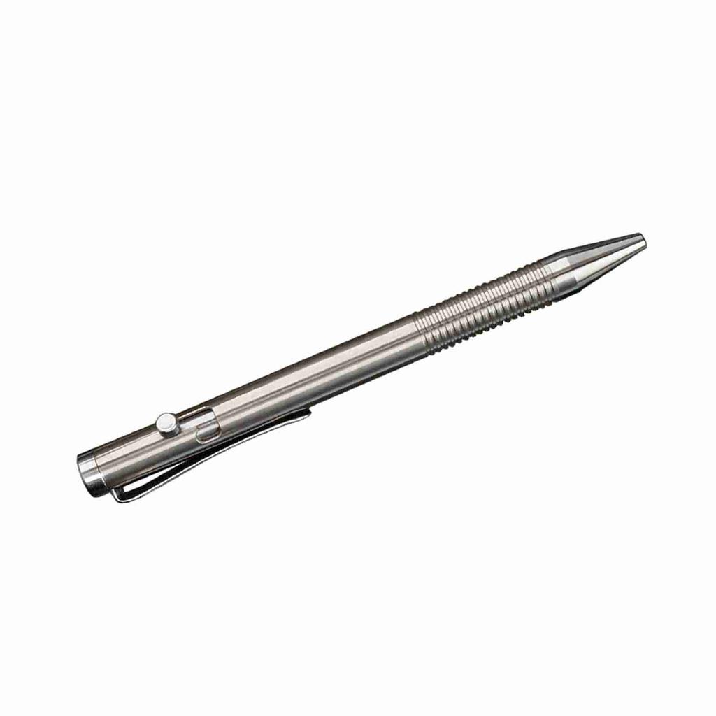 Portable Titanium Alloy Ballpoint Pen Writing Pen Equipment Tool for Outdoor Traveling Office Gift
