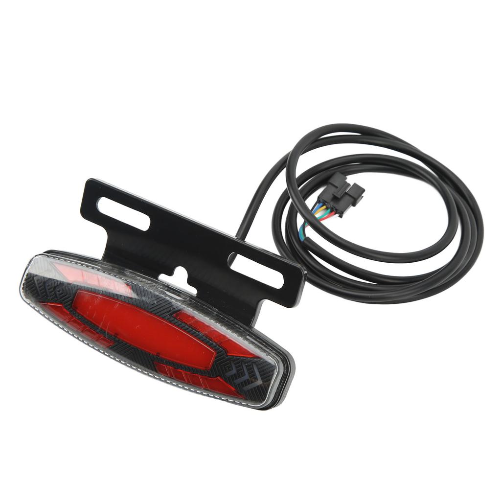 E-Bike Beleuchtung Rücklicht Hohe Helligkeit Fahrrad Bremswarnung Blinker LED Licht für Nachtfahrten