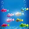 New Cat Toy LED Interactive Swimming Robot Electronic Fish Toys Cute Styling Glowing Simulation Electric Fish Toy Pet Products