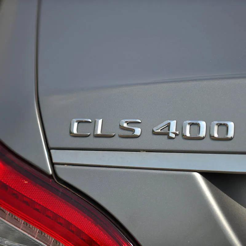 3D ABS Car Rear Trunk Emblem Badge Letters Sticker For Mercedes AMG CLS 63 260 320 400 450 600 4MATIC C219 C218 W218 Accessories