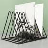 5/9grid Storage Rack For Vinyl Records Magazine Multifunctional Vertical Creative European Art Collection Album Display Rack