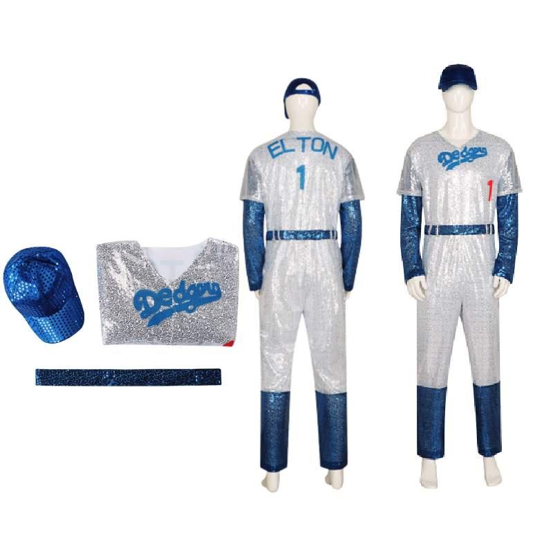 Rocketman Costumes Cosplay Movie Roles Roleplaying Jumpsuits Sets Performances