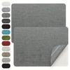 20x28cm Múltiplas Cores Patch de Linho Autoadesivo para Sofá Cama Cadeira Assento de Carro Móveis Patches de Reparo de Tecido de Linho Patch de Fixação DIY