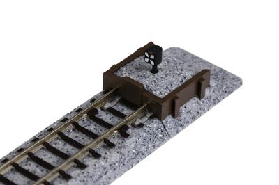 Rail d'arrêt de wagon KATO N, 62 mm, 2 pièces, 20-047, fournitures pour modélisme ferroviaire