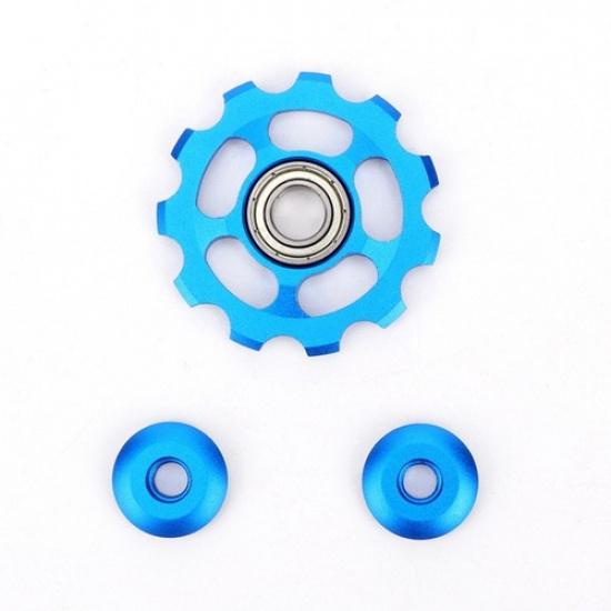 CNC Machined Derailleur Pulley For Cycling Aluminum Alloy Construction