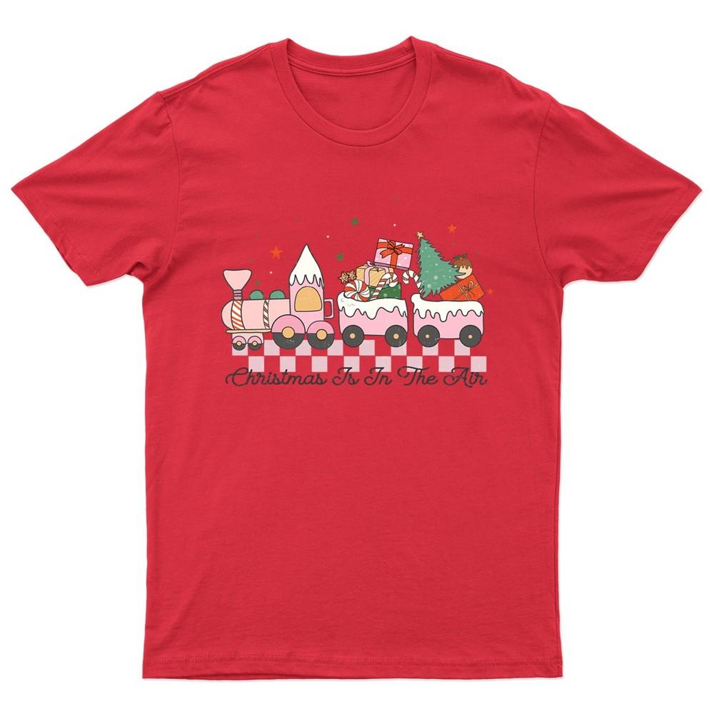 Christmas Is In The TShirt Unisex Gift Retro Seasonal Funny Xmas Claus Santa S