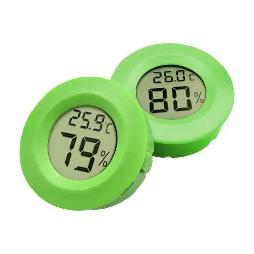 1pc Mini LCD Digital Thermometer & Hygrometer -50°C to +70°C Temperature & Humidity Meter for Fridge Freezer Testing