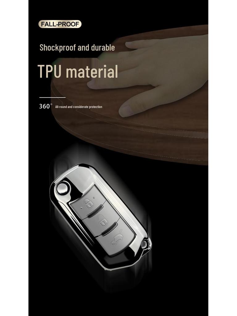 GAC Key Case Folding Style TPU Protective Cover for GS3/GS4/GS5 Car Keys