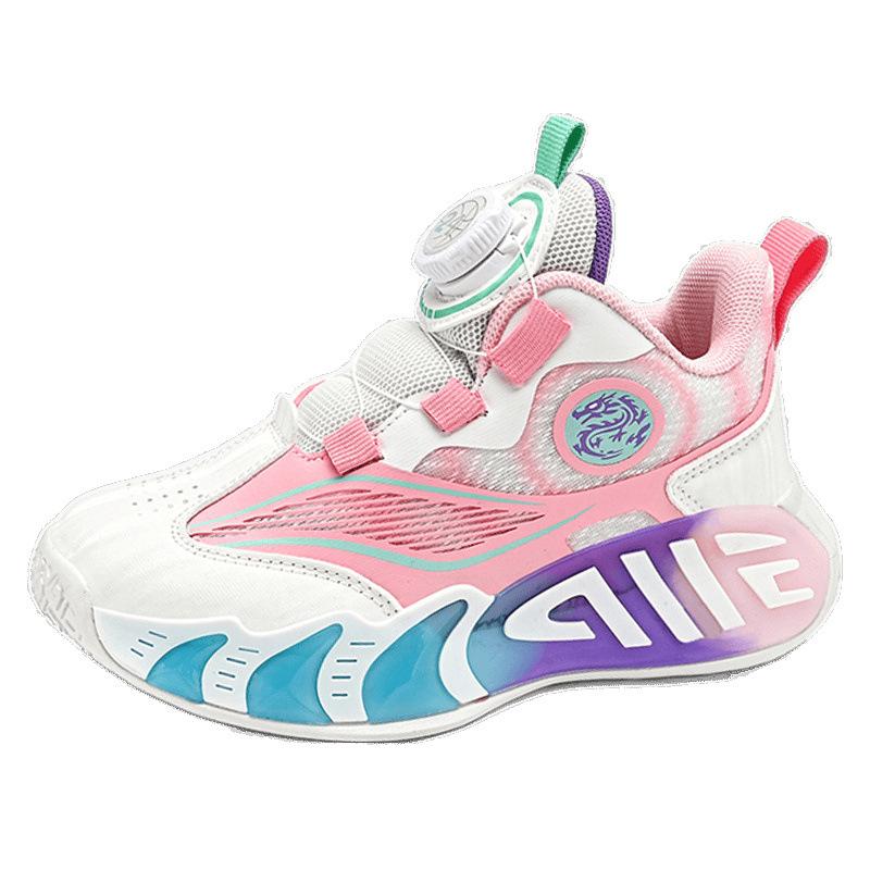 Zapatos de niña 2025 primavera nuevos zapatos de baloncesto profesionales para niños zapatos de running para niña niños medianos y mayores deportivos transpirables primavera