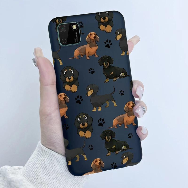 For Huawei Y5p Phone Case DRA-LX9 Butterfly Flower Girl Design Soft Silicone TPU Back Housing for Honor 9S HuaweiY5p Y 5p Covers