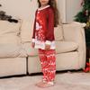Christmas Parent Child Family Set Home Furnishings Christmas Pajamas Two Piece Set