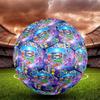 Game Rainbow Friends Print Size 5 Soccer Ball, Standard Match Football for Sports Game and Team Practice, Ideal Gift for Soccer Fans