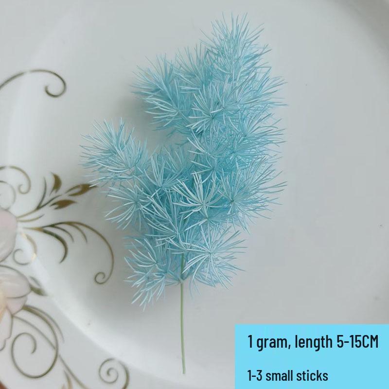 Blue Series Dried Flower DIY Kit: Hydrangea, Thousand-Layer Gold, Eucalyptus Leaf Souvenir Decoration