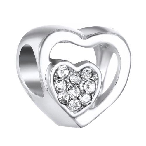 S925 Silver Cute Bear Giraffe Flower Heart Butterfly Bead Bracelet DIY Jewelry Making Kit