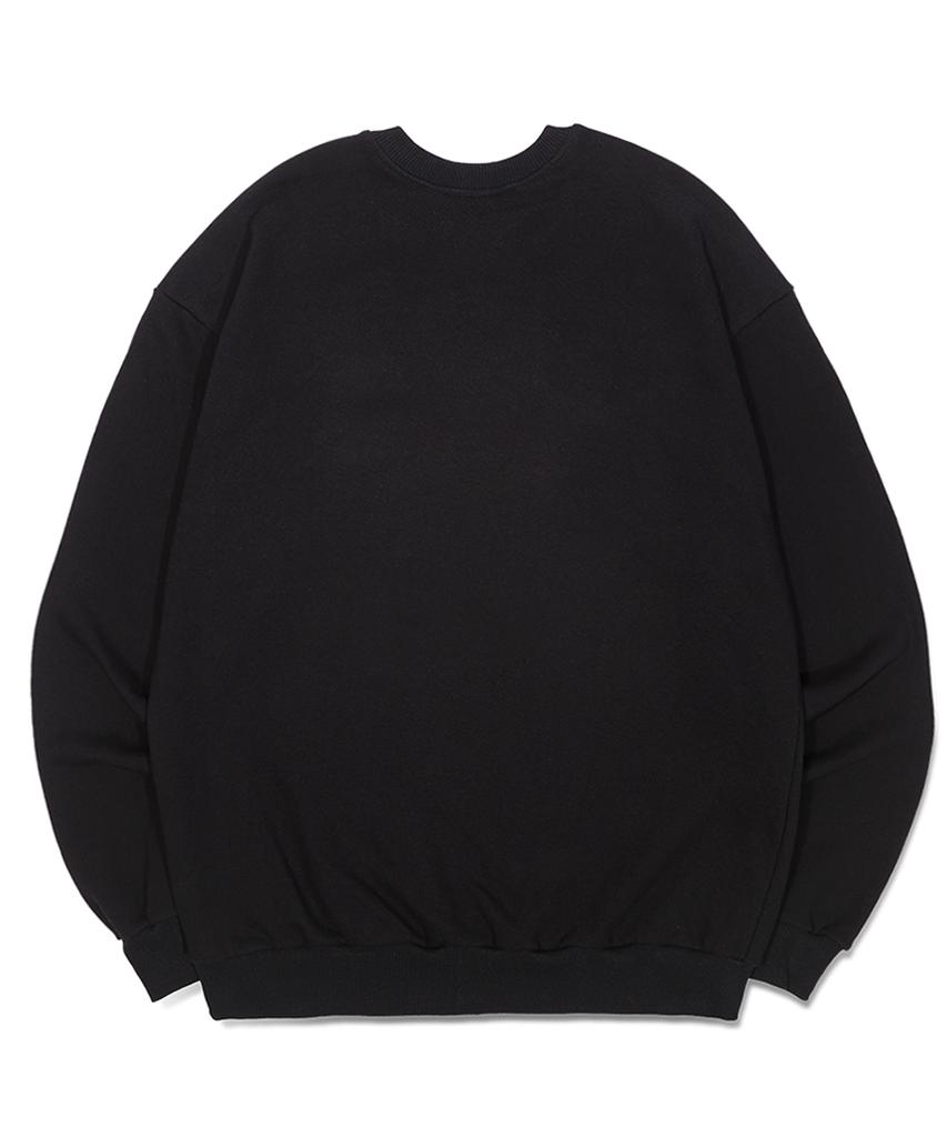 MONSTER REPUBLIC Smile White Sweatshirt Black_B8139