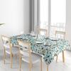 Waterproof Floral Tablecloth Vintage Farmhouse Kitchen Dining Table Cover Washable Decorative Table Topper for Party Wedding Dec