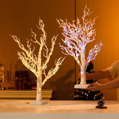 65cmPVC Decorat pentru brad iluminat Decoratiuni de Craciun Fereastra Blat Masa Decorat pentru brad