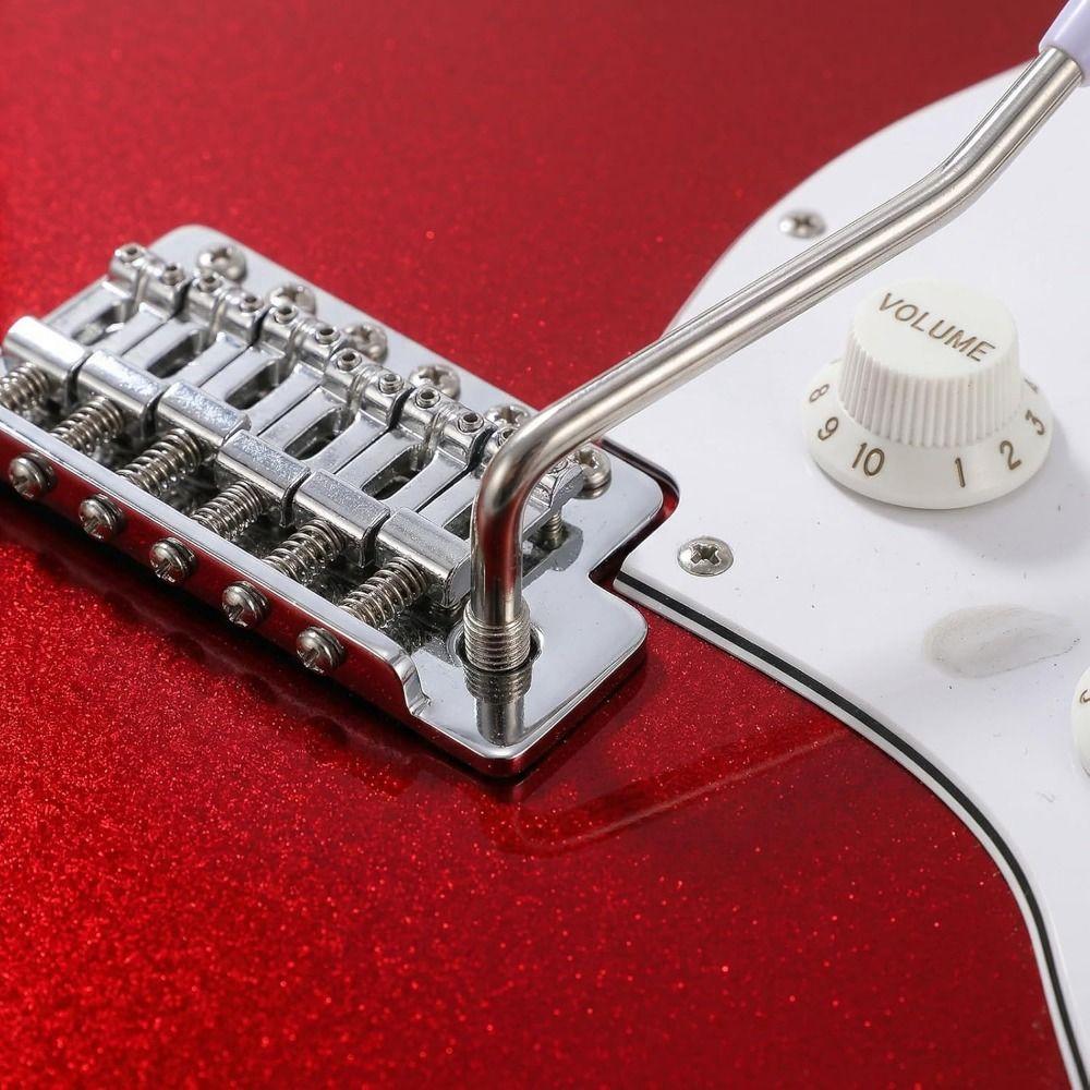 Set da 6 Pezzi Braccio Tremolo Metallico Filettato per Chitarra Elettrica Ricambi per Chitarra