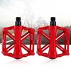 1 Pair Aluminum Zinc Zinc Alloy Bicycle Pedals Double Ball Cycling Treadle Platform Road Cycling Accessories