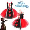 Lolitafairy Princess Dress For Girls Alice In Wonderland Queen Of Hearts Roleplay Costume
