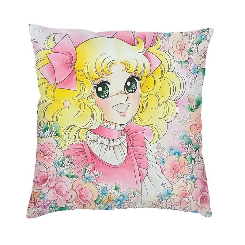 

Fashion Candy Candy Cushion Covers xcm Soft Anime Manga Throw Pillow Case for Sofa Car Square Pillowcase Decoration 30cmx30cm